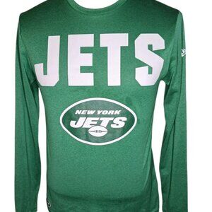 New Era NFL Men's New York Jets 50 Yard Dri-Tek Long Sleeve Tee